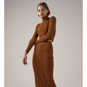 SOLD NWT Zara knit set! SELLING TOP AND SKIRT